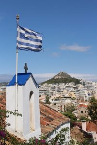 Plaka neighborhood in Athens